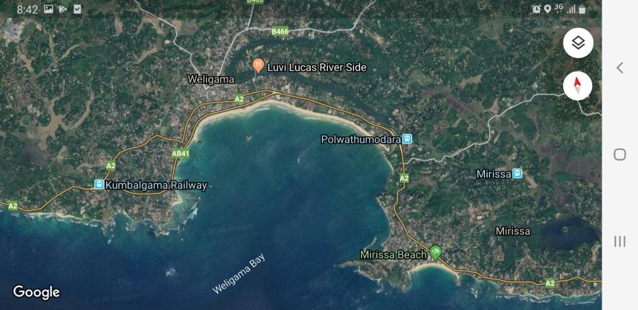 Luvi Lucas River Side Weligama Exterior foto
